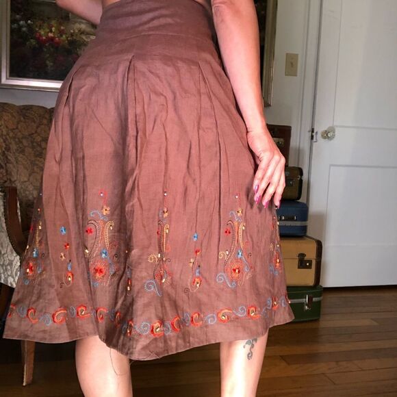 Silkland lined lined skirt - Picture 2 of 4